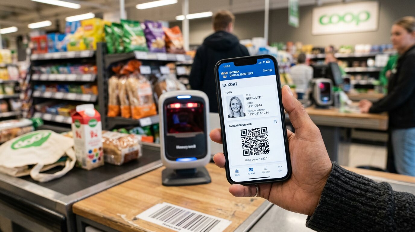 Vad är digitalt ID kort och hur fungerar det i Sverige?